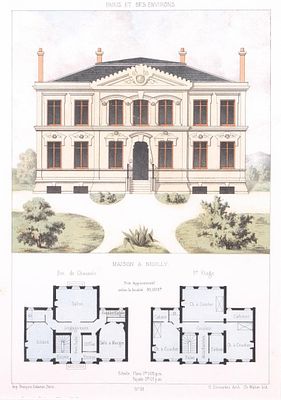 ESCUELA FRANCESA, Ppio. S. XX - Paris et ses environs. Impresa en Par&iacute;s por Fran&ccedil;ois Delarue. 