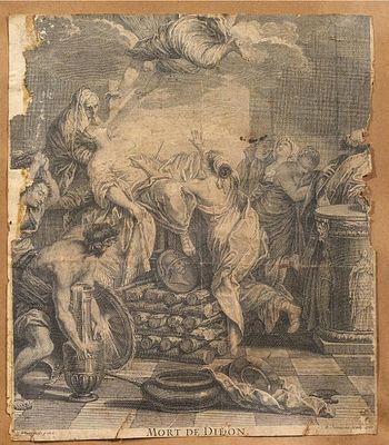 Lote compuesto por 4 grabados. S. XVIII - S. XIX. Medidas: Medidas varias Tipo de objeto: 