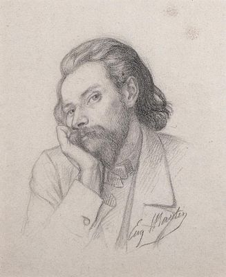 ESCUELA ESPA&Ntilde;OLA, Fns. S. XIX - Ppio. S. XX - Retrato masculino. Firmado en el &aacute;ngulo inferior 