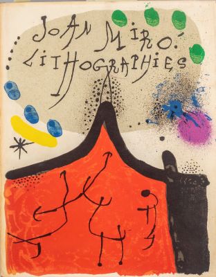 חואן מירו, ליטוגרפיות חלק I. Joan Mir&oacute;: Lithographies, (Volume I, English).Tudor Publishing 