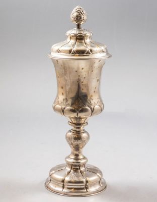 גביע כסף, Johan David Klose, ברסלאו. גביע כסף גרמני עם מכסה, תוצרת יוהן דויד קלוזה, ברסלאו (כיום 