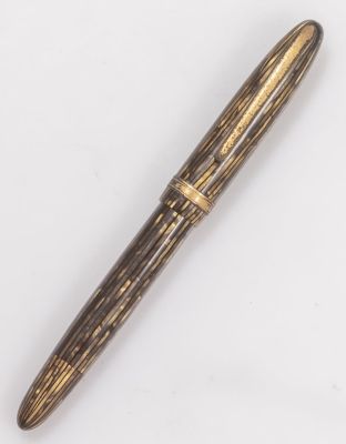 עט נובע, Osmia Progress. עט נובע תוצרת Osmia Progress, דגם Supra 293, צבע חום מפוספס וחיפוי זהב 