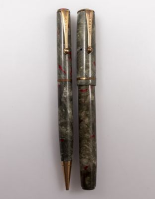 סט עט נובע ועיפרון מכני, Parker Victory. סט עט נובע ועיפרון מכני סט תוצרת פרקר, דגם ויקטורי, צבע 