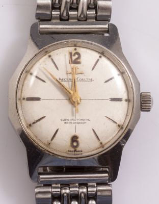 שעון יד לגבר, Jaeger LeCoultre. שעון יד אוטומטי לגבר תוצרת Jaeger LeCoultre Superautomatic . 
