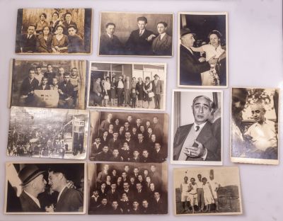 צילומים ומסמכים - פנחס לבון. מקבץ צילומים ומסמכים, רובם מעיזבון פנחס לבון (לוביאניקר) - מנהיג 