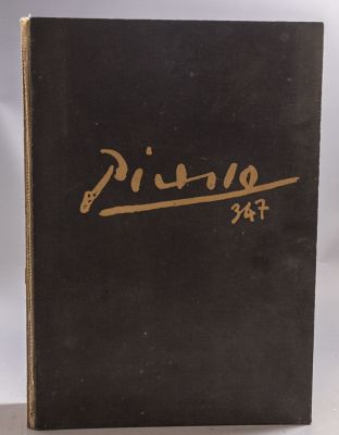ספר Picasso 347. פיקאסו 347, הוצאת Random House / Maecenas Press, ניו יורק, 1970, טקסט באנגלית. 
