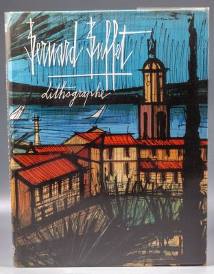 Bernard Buffet: Lithographe. ספר הליתוגרפיות של ברנרד בופה Bernard Buffet: Lithographe, הוצאת 