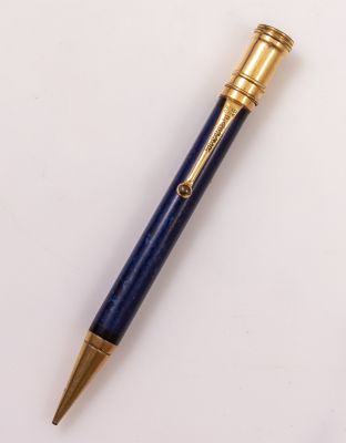 עיפרון מכאני, פרקר Duofold Centennial. עיפרון מכאני תוצרת Parker דגם Duofold מודרני, צבע כחול 