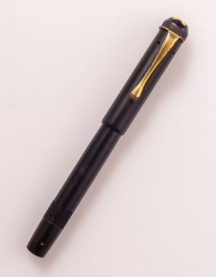 עט נובע, Montblanc Simplo Safety. עט נובע סייפטי, Montblanc Simplo No. 2, גומי מוקשה שחור, אורך: 