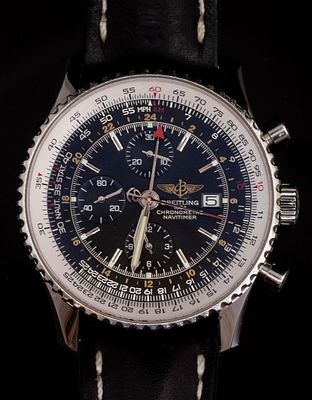 שעון יד, Breitling. שעון יד אוטומטי לגבר, Breitling Navitimer, כרונומטר, תאריכון. רפרנס: A24322. 