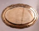 Silver Tray, Germany. German 800 silver tray, 54.5X38 cm, 1570g, hallmarked.Image - 2