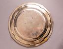 Silver Tray. 84 silver tray. Diameter: 32 cm, weight: 857g. Hallmarked.Image - 1