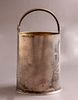 Russian Art-Nouveau Silver Ice Bucket. Russian 84 silver ice bucket, 1896-1908. Height: 20 cm Image - 1