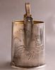 Russian Art-Nouveau Silver Ice Bucket. Russian 84 silver ice bucket, 1896-1908. Height: 20 cm Image - 2
