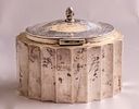 Austro-Hungarian Silver Sugar Box. C. 1900 Austro-Hungarian 800 Silver sugar box. Gilt interior. Image - 1