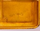 Russian Silver Cigarette Box. Russian 84 silver cigarette case. 11.5X8.5X1.5 cm, weight: 215g. Image - 5