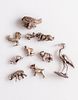 Silver Miniatures. Lot of 6 silver miniatures. Total weight: 90g.Image - 2
