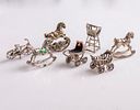 Silver Miniatures. Lot of 7 silver miniatures. Total weight: 80g.Image - 1