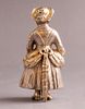 German Silver Figurine, Augsburg. 19th century German (Augsburg) silver figurine/spice box. Image - 1