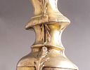European Silver Candlesticks. Pair of European silver candlesticks, circa 1900. Embossed with Image - 3