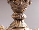 European Silver Candlesticks. Pair of European silver candlesticks, circa 1900. Embossed with Image - 5