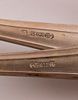 Silver Flatware, Germany. Partial German 800 silver flatware set. Total weight: 1900g. Hallmarked.Image - 2