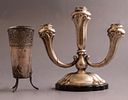 Silver Items, Various Origins. Lot of 2 silver items, various makers, including: * Three Image - 1