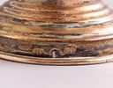 Silver Items, Israel/Germany. Lot of 5 silver items, consisting two Israeli candlesticks Image - 5