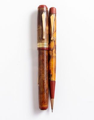 סט עטים, Waterman Patrician. סט עט נובע ועיפרון מכאני תוצרת ווטרמן, דגם Patrician, צבע Onyx. 