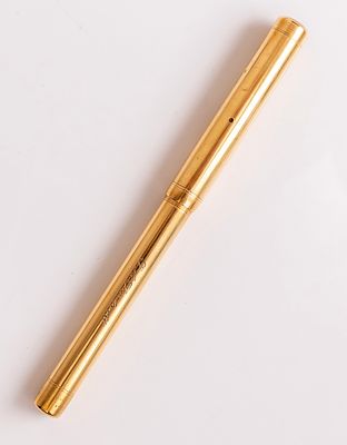 עט נובע, Mabie Todd & Co Swan - זהב מלא 18K. עט נובע, Mabie Todd & Co Swan, זהב מלא 18K (חתום). 