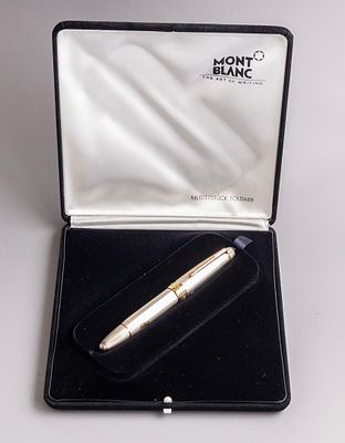 עט נובע, Montblanc Meisterstuck 146 Legrand Sterling Silver. עט נובע תוצרת Montblanc, דגם 