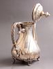 Austro-Hungarian silver kettle. An Austro-Hungarian silver kettle, decorated with reliefs of Image - 4