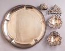 Silver Items. Lots of various silver items including a tray, bowls and a napkin holder, some Image - 3