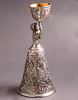 German Silver Plated Brautbecher (Bridal Cup). German silver-plated Brautbecher (bridal cup). Image - 2