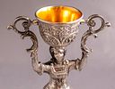 German Silver Plated Brautbecher (Bridal Cup). German silver-plated Brautbecher (bridal cup). Image - 3