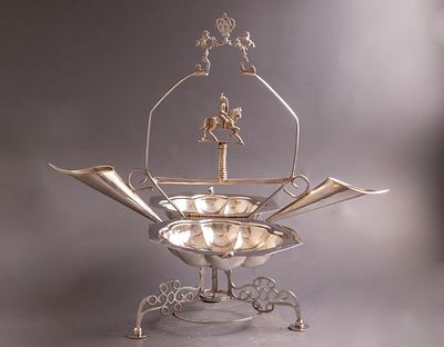 Jewish Iraqi Silver Candy Dish. Jewish Iraqi silver candy dish, Baghdad, early 20th century. The
