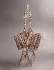 Jewish Iraqi Silver Cigarette Holder. Jewish Iraqi silver cigarette holder, Baghdad, early 20th Image - 1
