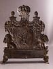 Russian Silver Hanukkah Menorah. Late 19th century 84 silver Hanukkah Menorah by B. Shkarlat Image - 2