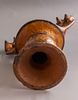 Terracotta Menorah, North Africa. North African Terracotta Sabbath lamp, probably from Libya Image - 5