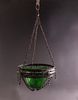 North African Memorial Shabbat Lamp. North African Silver and glass memorial lamp for Shabbat Image - 2