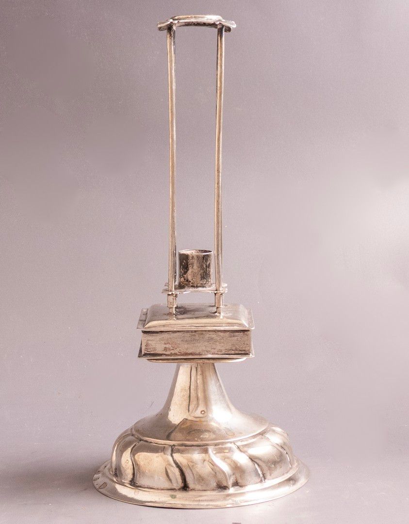 Silver Havdalah Candle Holder, Germany. 13 Silver Havdalah candle holder by Riedel, Nuremberg 