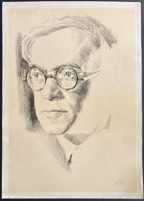 ליטוגרף דיוקן של זאב ז'בוטינסקי , שצויר ע"י הצייר והגרפיקאי אוסוולד אדלר . 
הידעת? 