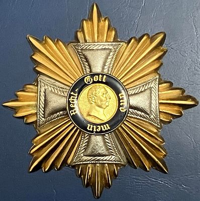 כוכב של מסדר פרידריך ( Friedrichs-Orden ) , שנוסד בשנת 1830 - עיטור כבוד שהוענק ע"י ממלכת 