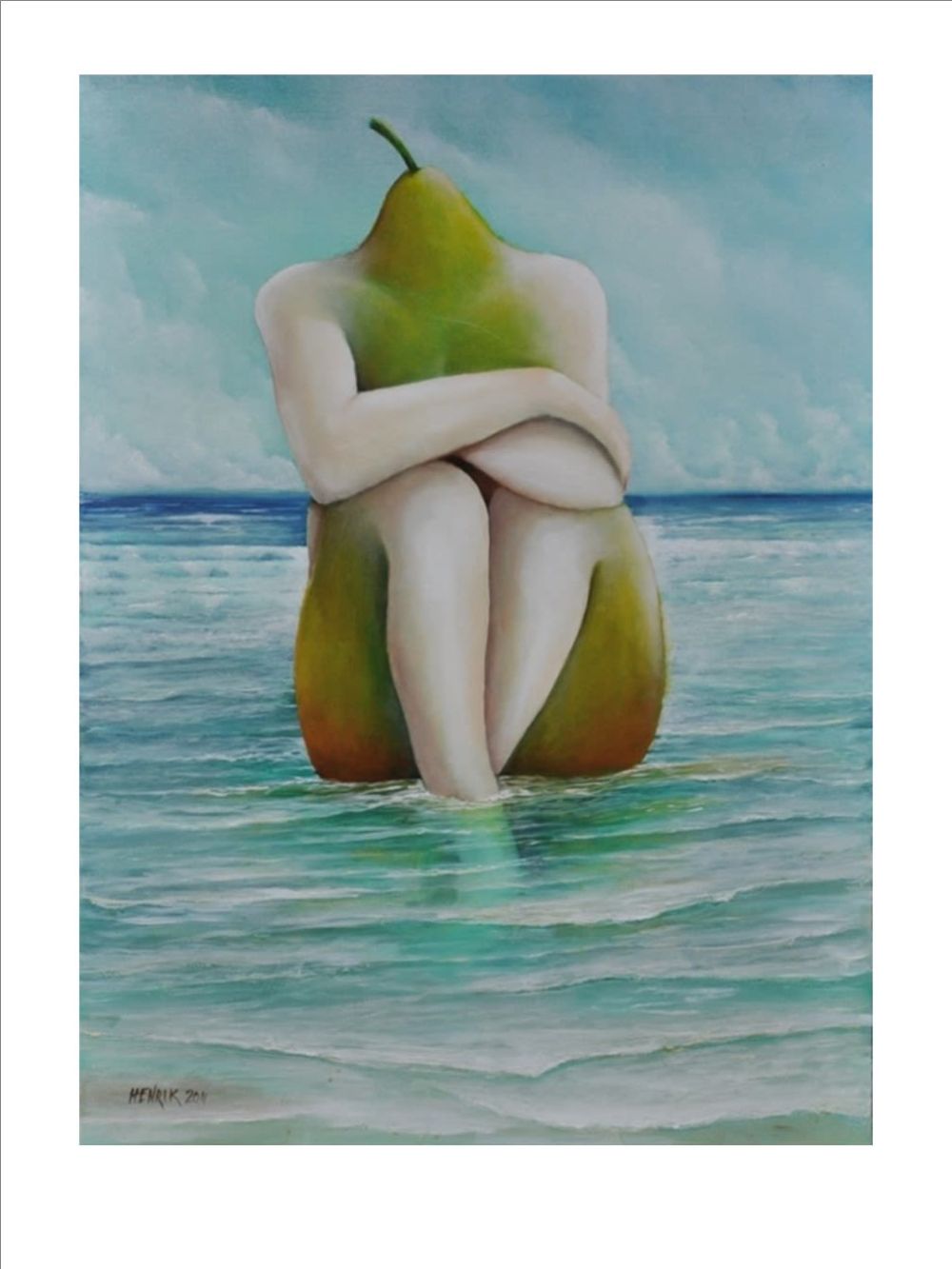 Henrik Rotem, Print on paper, 42 by 29 cm. Signed and numbered by hand. Unframed