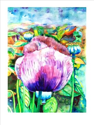 Haya White, b. 1948, Print on paper, 42 by 29 cm. Signed and numbered by hand. Unframed