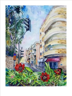 Haya White, b. 1948, Print on paper, 42 by 29 cm. Signed and numbered by hand. Unframed