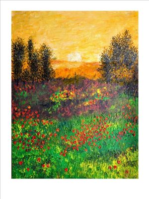 Esti Glazer, Print on paper, 42 by 29 cm. Signed and numbered by hand. Unframed