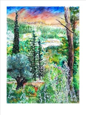 Haya White, b. 1948, Print on paper, 42 by 29 cm. Signed and numbered by hand. Unframed