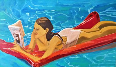 אילן גולדשטיין, נ.1975. שמן על בד, 50 על 80 ס"מ, חתום. אילן גולדשטיין' נולד בניו יורק (1975), חי 