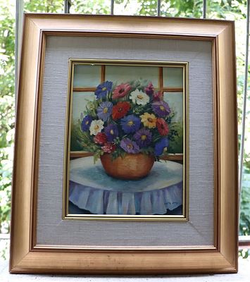 נורית גרנות, 40 על 30 ס"מ, חתום וממוסגר